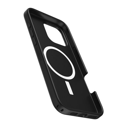 כיסוי לאייפון 16 פרו מקס תומך MagSafe שחור OtterBox Symmetry
