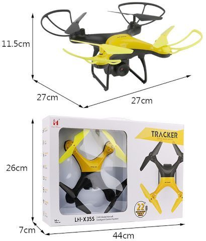 רחפן עם שלט רחוק 2.4GHZ, מצלמה בשידור ישיר לסמרטפון