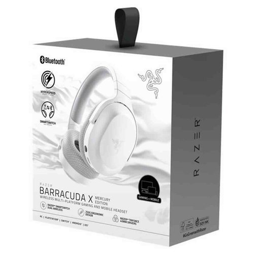 אוזניות ‏אלחוטיות Razer Barracuda X  לבן