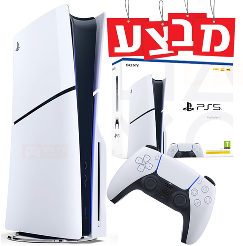 PlayStation 5 Slim 1TB Blu-ray Edition Sony יבואן רשמי זמין במלאי!