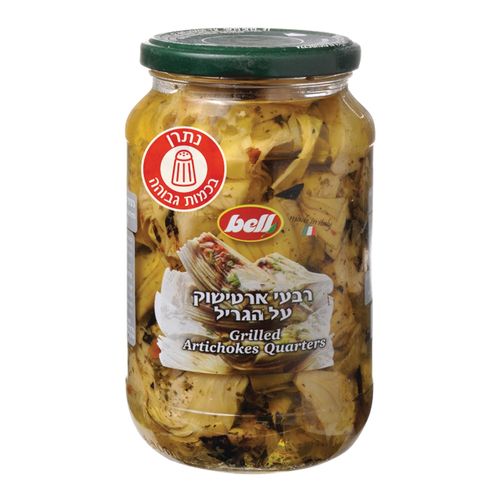 רבעי ארטישוק על הגריל 