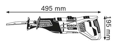 מסור חרב BOSCH GSA 1100 E