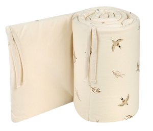 מגן ראש למיטת תינוק מבד 100% כותנה - ציפורים נודדות