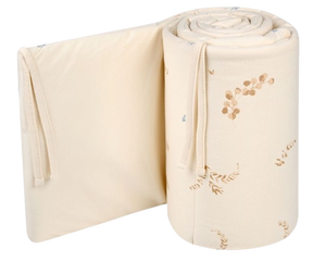 מגן ראש למיטת תינוק מבד 100% כותנה - עלים WASH