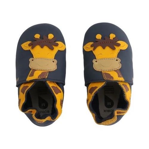 Bobux Soft Sole - Giraffe Navy