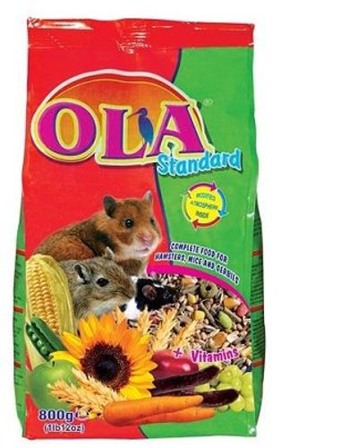 מזון לאוגרים ועכברים OLA אריזת 800 גרם