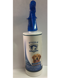 ספרי נגד פרעושים וקרציות לכלב "STERILE"  אנטי פרזיט 450 מ"ל לכלבים מעל גיל של 10 שבועות .