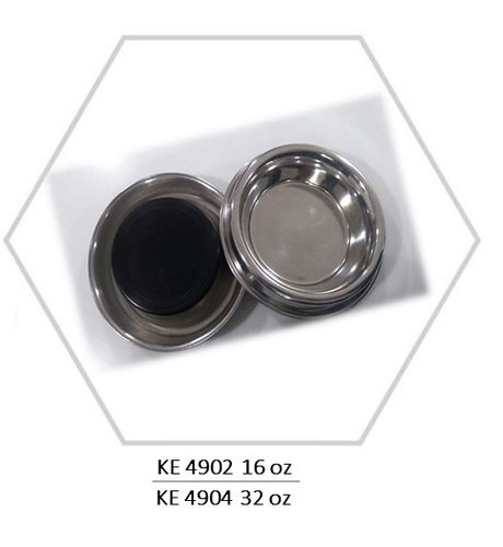 קערת נירוסטה נגד נמלים 0.48 ליטר 