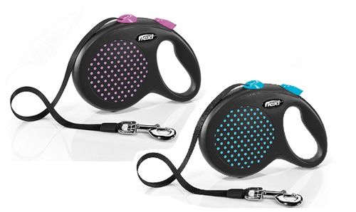 רצועה נמתחת לכלב FLEXI DESIGN L מידה L לכלבים עד משקל של 50 ק