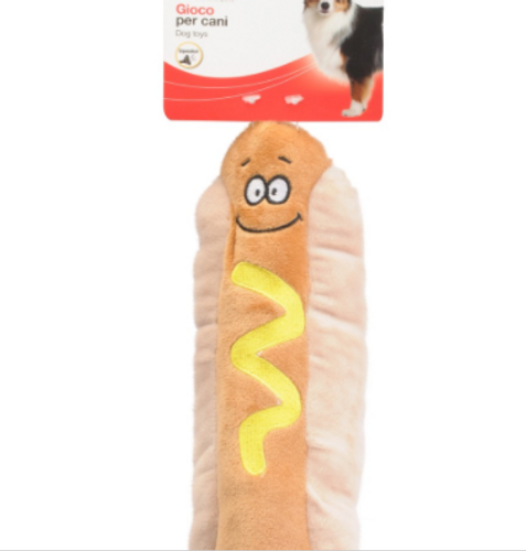 צעצוע לכלב קטיפה צ'יפס 1+1 חינם