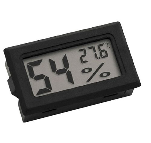 מד טמפרטורה ולחות דיגיטלי 