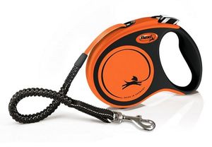 רצועה נמתחת לכלב FLEXI XTREME S באורך 5 מטר לכלבים עד משקל של 12 ק"ג מוצר תוצרת גרמניה .