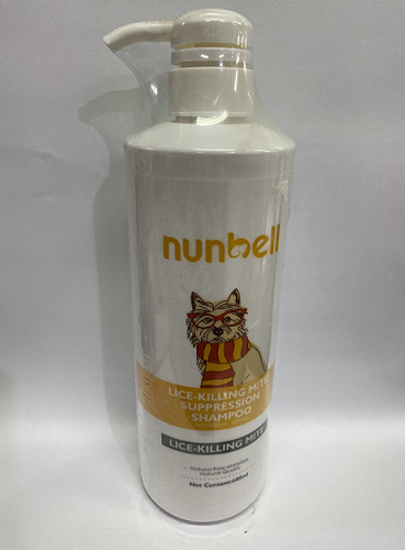 שמפו נונבל נגד קרדית וכינים לכלב 680 מ