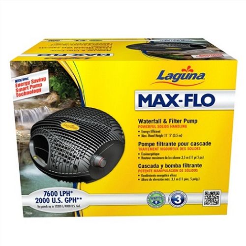 משאבת מפל ופילטר לברכה Laguna Max-Flo 2000