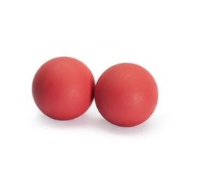 כדור גומי מלא לכלב 1+1 חינם