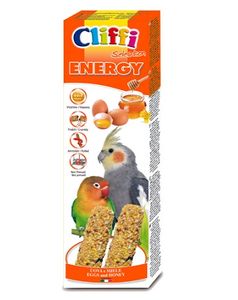 קליפי מקלות דבש אנרגיה לקוקטייל וציפור אהבה 