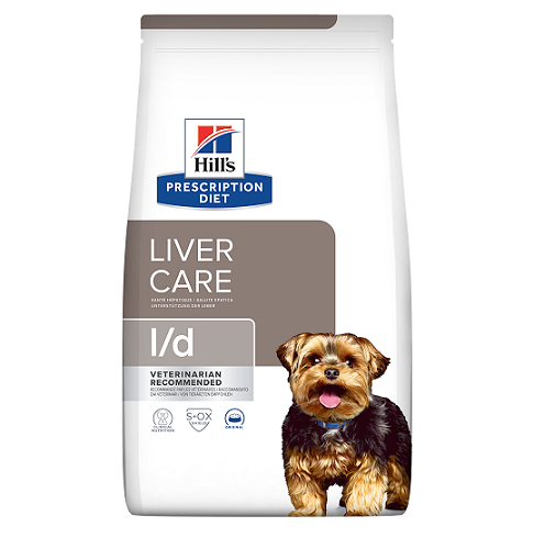 l/d | Hill's Prescription Diet ליוור קייר לכלב {לבעיות בעיכול } 4 ק