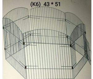 גדר גורים  לגורים 76 ס"מ { 8* צלעות }