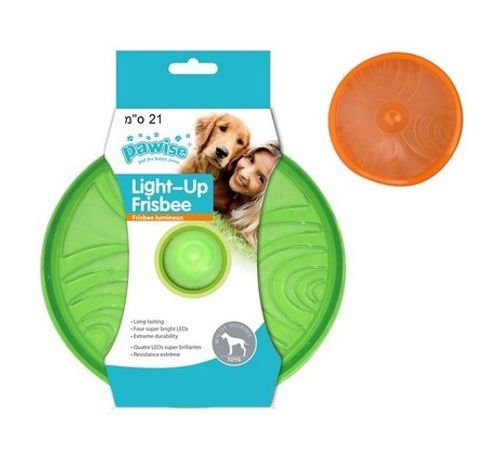 צלחת מעופפת עם תאורת לד למשחקי לילה 1+1 חינם