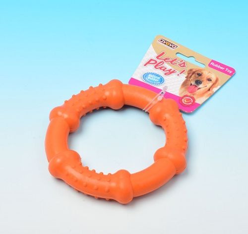 משחק טבעת לעיסה לכלב 1+1 חינם