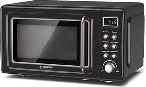 מיקרוגל רטרו-שחור BENATON BT-2040