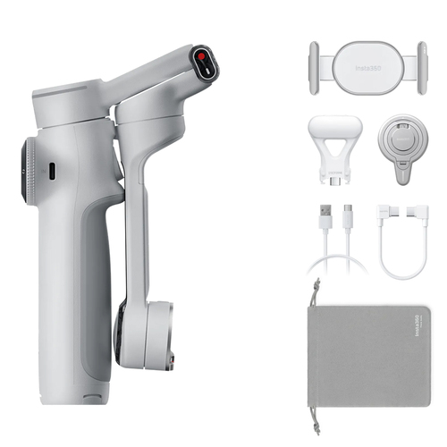 מייצב גימבל לסמארטפון Insta360 Flow 2 Pro Creator Kit (אפור) 