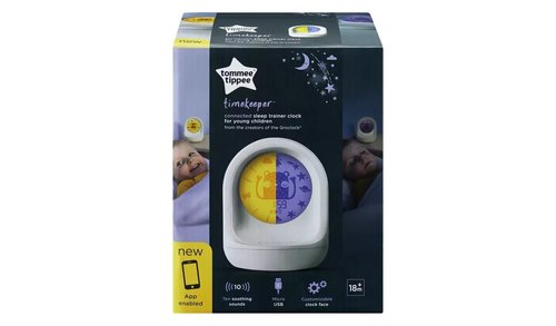 מכשיר לאימון שינה לילדים - טומי טיפי _ Tommee Tippee - TimeKeeper Sleep Trainer Clock  