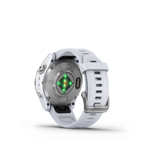 שעון ספורט epix™ Pro (Gen 2) – Standard Edition | 42mm - לבן & כסוף