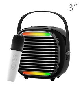 רמקול קריוקי עם מיקרופון אלחוטי BRODU BTS-1955 10W