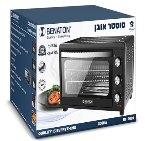 ‏‏טוסטר אובן טורבו ‏50 ‏ליטר Benaton BT-5020