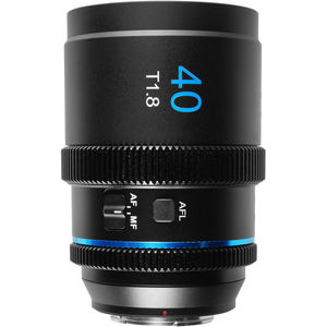 עדשה אנמורפית אוטופוקוס Sirui 40mm T1.8 1.33x S35 Autofocus Anamorphic (Nikon Z, Blue Flares)
