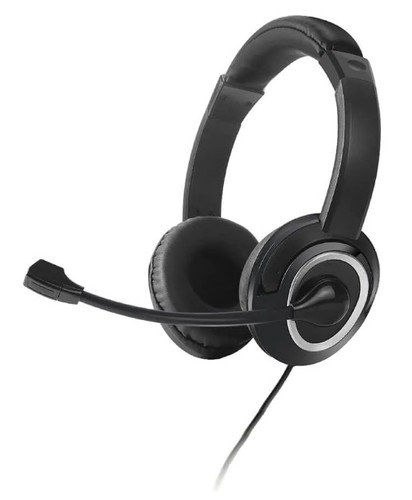 אוזניות+מיקרופון מדונה חיבור USB למחשב WESDAR WH28