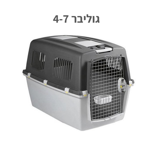 תא נסיעה והטסה לכלב גוליבר