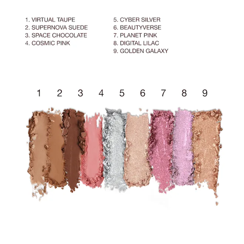 THE BEAUTYVERSE EYESHADOW PALETTE LIMITED EDITION פלטת צלליות שרלוט מהדורה מוגבלת