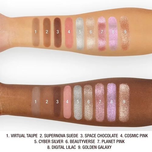 THE BEAUTYVERSE EYESHADOW PALETTE LIMITED EDITION פלטת צלליות שרלוט מהדורה מוגבלת