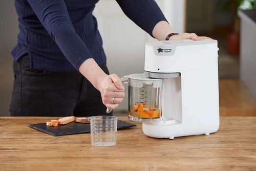 מעבד מזון באידוי ובלנדר _  Tommee Tippee - Quick-Cook Food Maker 