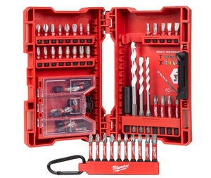 סט ביטים ומקדחים 54 חלקים MILWAUKEE SHOCKWAVE