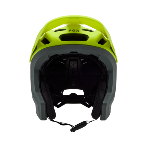 קסדת אופניים פוקס דרופריים שחור / צהוב  - FOX DROPFRAME PRO NYF HELMET V25