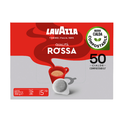 50 פודים לוואצה קוואליטה רוסה Lavazza Qualità Rossa