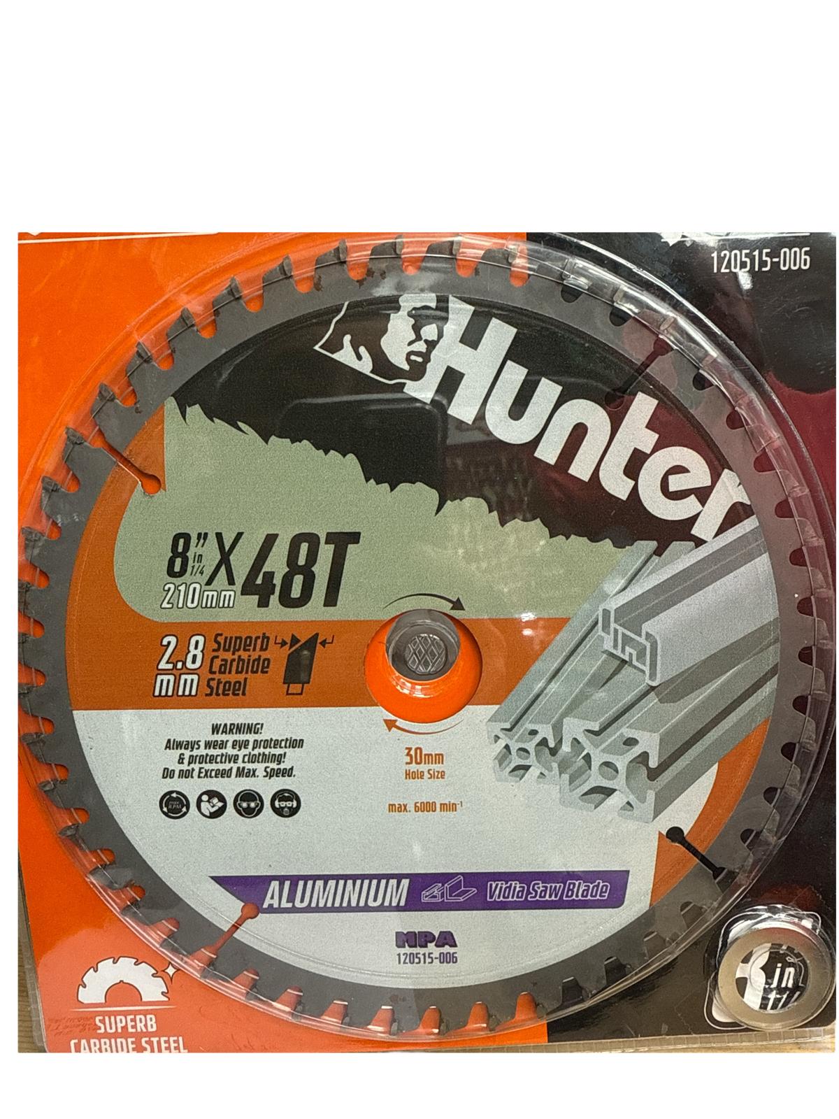 להב למסור 8.25" לאלומיניום 48 שיניים  HUNTER