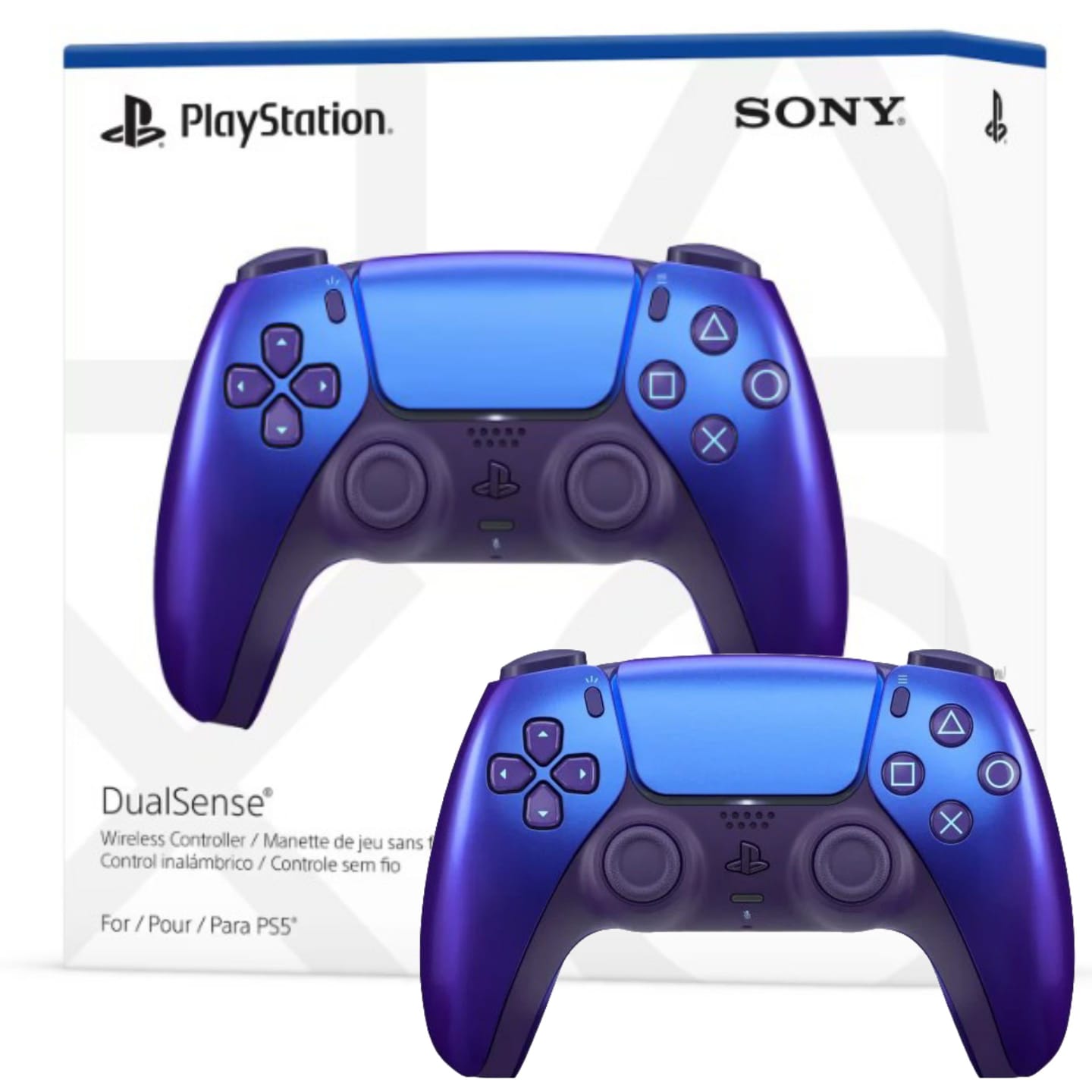 PS5 DUALSENSE CONTROLLER CHROMA INDIGO 