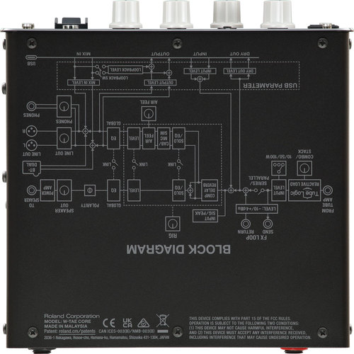 זוית נוספת Boss WAZA Tube Amp Expander Core
