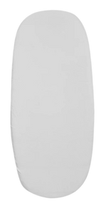 סדין 100% כותנה טריקו למזרן עגלת תינוק (אמבטיה) - לבן