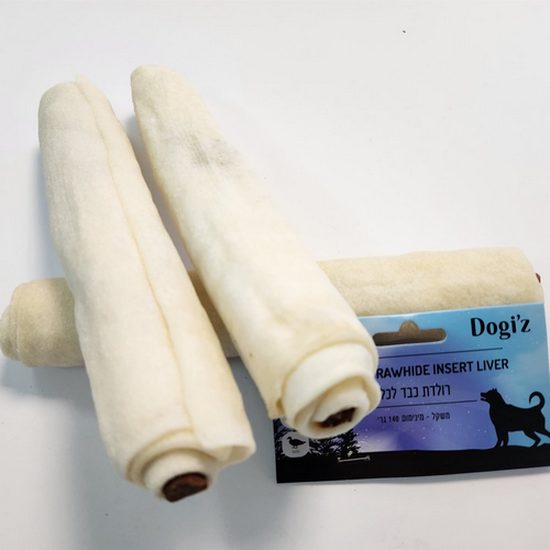 אמיתי דוגיז Amitay Dogi'z חטיף לעיסה לכלבים רולדת כבד 140 גרם