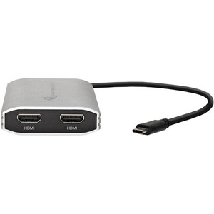 מתאם USB-C to DUAL HDMI ADAPTER לחיבור שני מסכים למחשב נייד Apple/PC OWC