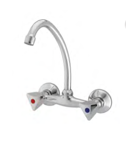 AQUILA 845 כרום ניקלA ברז קיר