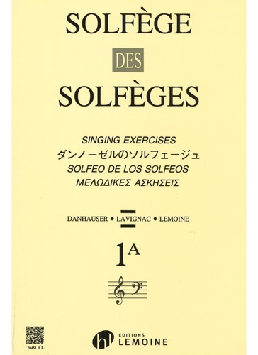 Solfege des Solfeges 1A