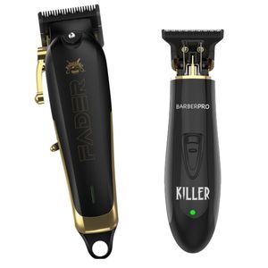 סט מכונות תספורת BarberPRO Black Combo ברבר פרו  DAVIDI4192