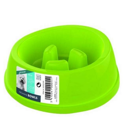 אמ פטס M-Pets קערת האכלה איטית לכלב 450 מל? S