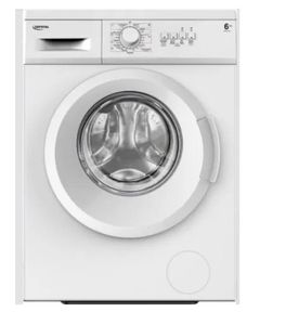 מכונת כביסה פתח חזית 6 קג 1000 סל”ד WM6110 לבן Crystal